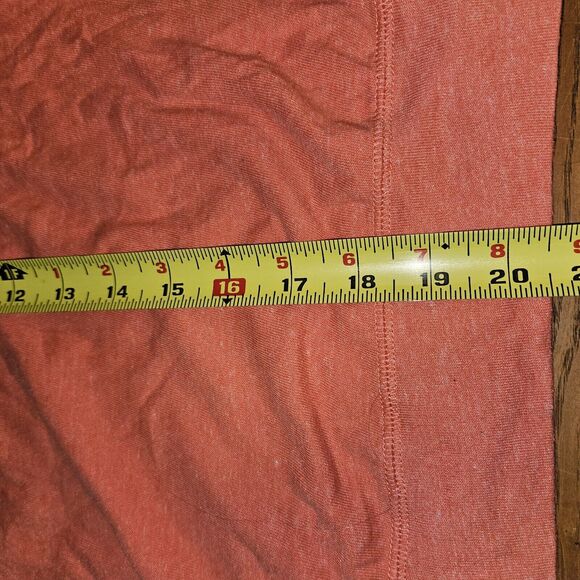 Nike Peach Salmon Cotton Long Sleeve Sweatshirt Size S | Lightweight Crewneck - Picture 3 of 8